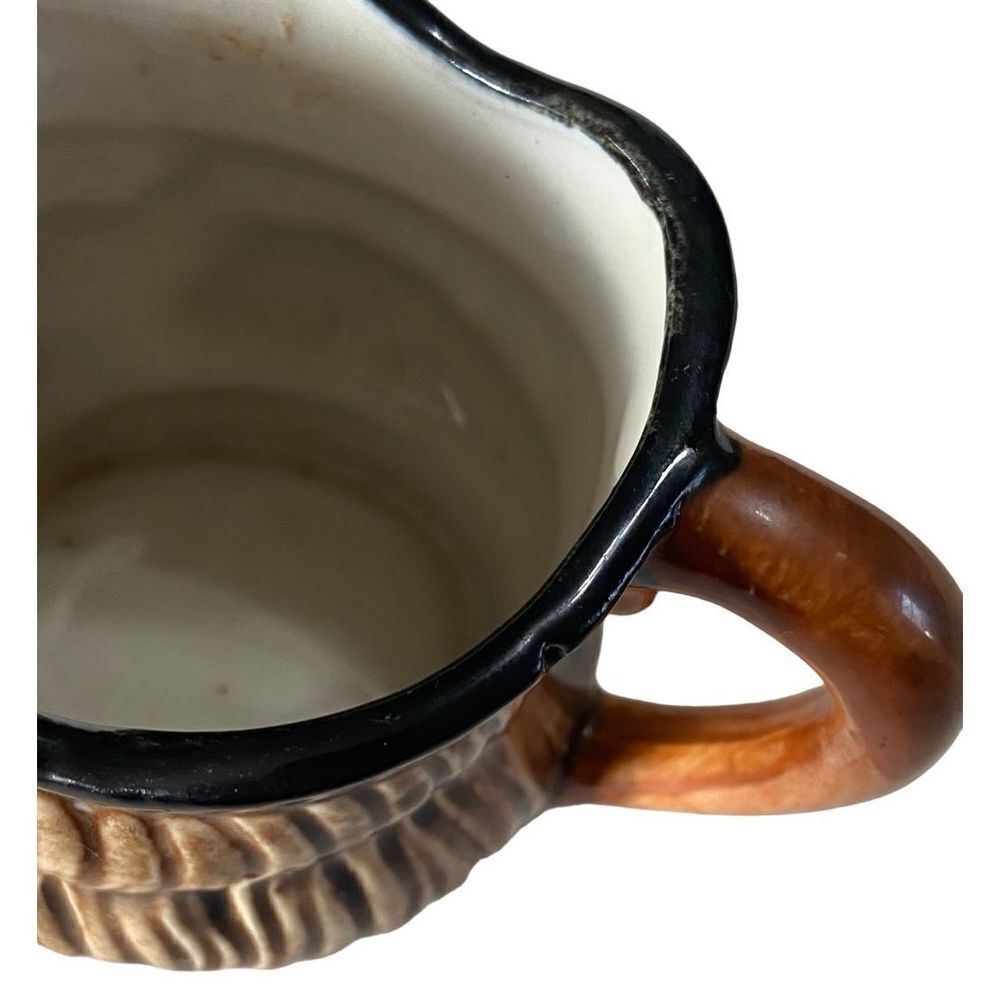 Vintage Toby Small Character Head Mug Made in Occupied Japan 1950s - Picture 12 of 13